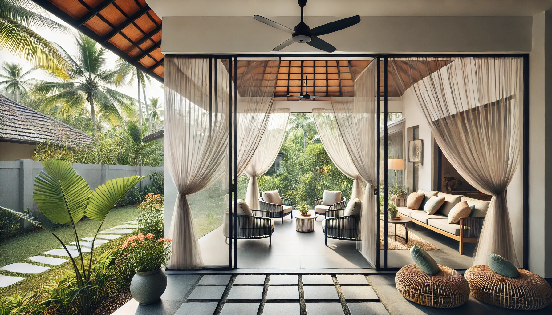 mosquito net for balcony door
